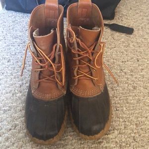 L.L Bean duck boots!